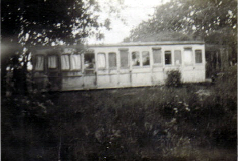An old LNER carriage known as ‘The Bungalow’